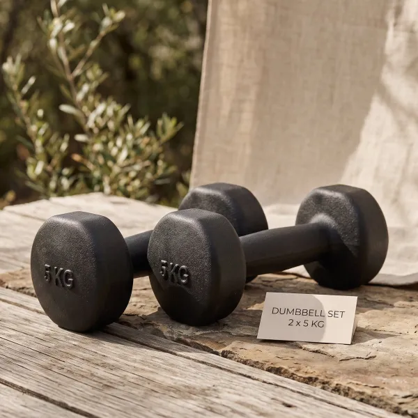 Dumbbell Set 2 x 5 kg